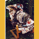 „Sessel Wildnatur” Gemütlicher Sessel für ein kreatives Büro” Filz2007
