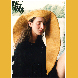 „Iris mit Hut Banane” Filz 1995
